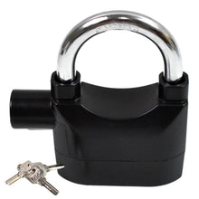 Plastic Body Waterproof Siren Alarm Smart Alarm Lock & 3 Keys (1 Set) - justgrabit.in | Just Grab It