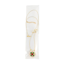 Elegant Traditional Multicolor Stone & Pearl Pendant Chain (1 Pc) - justgrabit.in | Just Grab It