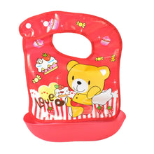 Multifunctional Waterproof BPA Free Reusable Soft Fabric Plastic Baby Bib (1 Pc) - Justgrabit Inc.