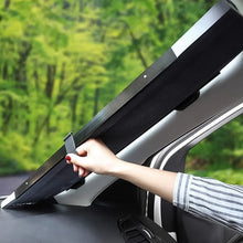 Retractable Long Foldable Windshield Sun Shade for Car (1 Set) - justgrabit.in | Just Grab It