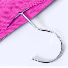 6 Pockets Hanging Purse Handbag Organizer Clear Hanging Shelf Bag (1 Pc) - justgrabit.in | Just Grab It
