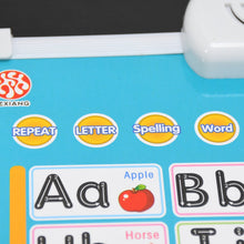 Learning Board 2in1 - Educational PAD for Kids Musical Board for Alphabet ABC Learning Toy Play Mat & Drawing with One Doodle Pen - justgrabit.in | Just Grab It