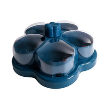 Supermom Lotus Shape Rotating Dry Fruit & Snack Organizer Box Compartments (1 Pc) - justgrabit.in | Just Grab It