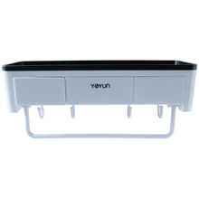 Wall Mounted Multifunctional Bathroom Storage Rack (1 Pc) - justgrabit.in | Just Grab It