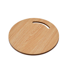 Wooden Round Chopping Board For Chopping Fruit & Vegetable - justgrabit.in | Just Grab It