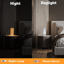 Crystal Touch Night Light for Bedroom Decor (16 Colors, Remote, USB) - justgrabit.in | Just Grab It