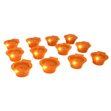 Flower Water Sensor Diyas for Diwali Decoration, Diwali (12 Pcs Set) - justgrabit.in | Just Grab It