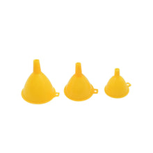 Multipurpose Funnel 3 Size Small , Medium & Big Plastic Funnel For kitchen and laboratory Use (3 Pc Set) - justgrabit.in | Just Grab It