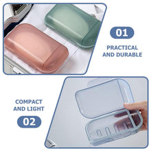 Travel Soap Container, Soap Travel Case with Lid ,Sabudani (1 Pc) - justgrabit.in | Just Grab It