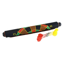 Roll-Up Double-Sided Dartboard Game (1 Set) - Justgrabit Inc.