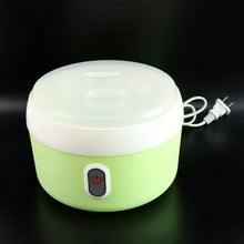 Green Electric Yogurt Maker used in all kinds of household and kitchen places for making yoghurt. - Justgrabit Inc.