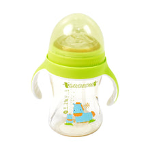 Plastic Baby Feeding Bottle with Handles Straw (300 ML / 1 Pc) - justgrabit.in | Just Grab It
