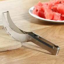 3in1 Stainless Steel Watermelon Cantaloupe Slicer Knife, Corer Fruit, Vegetable Tools Kitchen (1 Pc) - Justgrabit Inc.