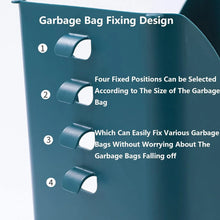 Expandable Trash Can (1 Pc): Plastic, Large Capacity, Kitchen & Bathroom - Justgrabit Inc.