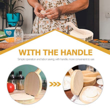Small Wooden Dumpling Press Tool Tortilla Press Dough Dumpling (1 Pc) - justgrabit.in | Just Grab It