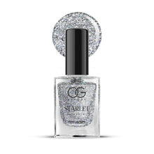 OG Beauty Silver Moonlight Starlet Glitter Nail Paint (10 ML / 1 Pc) - justgrabit.in | Just Grab It
