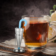 Reusable Cute Umbrella Tea Strainer With Tray / Stand (1 Pc) - justgrabit.in | Just Grab It