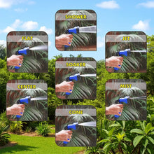 50 Ft Expandable Hose Pipe Nozzle For Garden Wash Car Bike With Spray Gun - Justgrabit Inc.