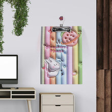 Wooden Paper Clipboard Writing Pad with Clip (1 Pc / 31×22 Cm) - justgrabit.in | Just Grab It
