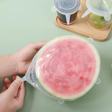 Silicone Stretch Lids, Microwave & Freezer Safe Food Covers (6 Pcs Set /95 Gm ) - Justgrabit Inc.