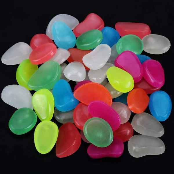 Multi - Color Decorative Stone for Garden / Lawn / Aquarium Fish Tank Gravel / Flower Pots Decoration Pebbles for Fish Bowl & All Purpose Attractive Stone Set - Justgrabit Inc.