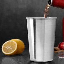 Small Stainless Steel Drinking Glass (1 Pc) - Justgrabit Inc.