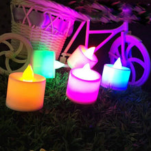 Multicolor LED Tealights Candles (24 Pack): Festive Decorations, Diwali - justgrabit.in | Just Grab It