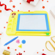 Children Magic Slate Pen Doodle Pad Erasable Drawing Easy Reading Writing Learning Graffiti Board Kids Gift Toy Magnetic Painting Sketch Pad for Baby Children (1 Pc Mix Color) - Justgrabit Inc.