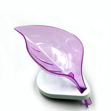 Soap Tray self draining Leaf soap Box Storage soap Box Rack Leaf Laundry soap Box with Suction Cup, Suitable for Bathroom and Kitchen Plastic Tray Rack (1 Pc) - Justgrabit Inc.