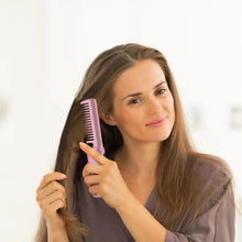 Rechargeable Mini Hair Straightener, Travel Portable USB Charging Cordless Hair Straightener Bursh, Three Temperature Adjustments Flat Iron Comb (1 Pc) - Justgrabit Inc.