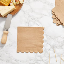Disposable Scalloped Edge Tissue Napkins Set (120 Pc) - justgrabit.in | Just Grab It