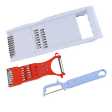 3 in 1 Kitchen Set: Grater Base, Slicing Attachment, and Peeler (3 Pcs Set) - justgrabit.in | Just Grab It