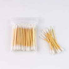 Eco - Friendly Wooden Cotton Ear Buds (1 pkt / 100 Pcs Approx) - justgrabit.in | Just Grab It