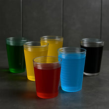 Apex Pyramid Ringo Plastic Glass – 300ml Approx | Durable, Crystal - Clear Tumbler - Justgrabit Inc.
