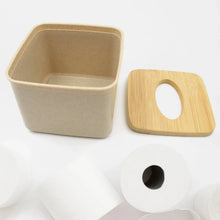 Tissue Box Desktop Stand Bamboo Tissue Cover Box Rectangular Paper Towel Holder Removable Tissue Dispenser for Bathroom Vanity Countertop Bedroom Car Holder Paper Towels Dispenser (1 Pc ) - Justgrabit Inc.