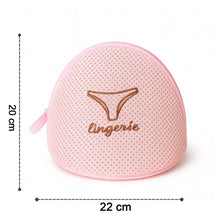 Lingerie Wash Bag – Dome - Shaped Protective Mesh Laundry Pouch with Zip Closure (1 Pc) - justgrabit.in | Just Grab It