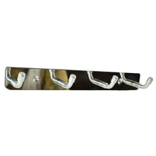 Stainless Steel Wall Mounted Coat 4 Hook Rack (20x3 / 1 Pc) - Justgrabit Inc.
