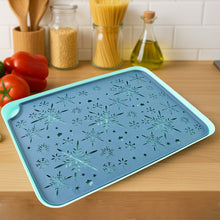 Multi - Purpose Snowflake Design Drain Tray for Kitchen Sink - justgrabit.in | Just Grab It