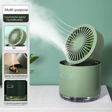 Mini Desktop Cooling Fan with Humidifier Spray - justgrabit.in | Just Grab It