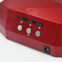 36W LED Nail Dryer, Curing Nail Polish UV Gel Diamond Shaped Nail Dryers (1 Pc) - justgrabit.in | Just Grab It