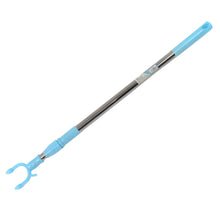 Stainless Steel Telescopic Pole Clothes Hooks Hanger (1 Pc / 1 Mtr.) - justgrabit.in | Just Grab It