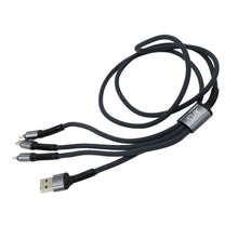 JK 3 in 1 Multi Super Fast Charging Cable (1 Pc / 1200 MM) - justgrabit.in | Just Grab It