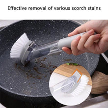 2 - in - 1 Dishwashing Brush, Long Handle Wash Pot Brush Washing Dish - Justgrabit Inc.