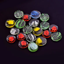Glass Gem Stone, Flat Round Marbles Pebbles for Vase Fillers, Attractive pebbles for Aquarium Fish Tank. - Justgrabit Inc.