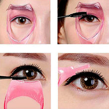 3 - in - 1 Plastic Eyelash Tool: Mascara Guide, Brush & Curler (1 Pc) - justgrabit.in | Just Grab It