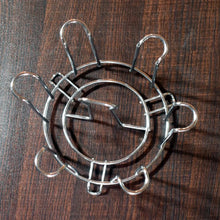 SS Round Glass Stand used for holding sensitive glasses and all present in all kinds of kitchens of official and household places etc. - Justgrabit Inc.