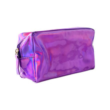 Holographic Shiny Waterproof Travel Cosmetic Pouch (1 Pc) - justgrabit.in | Just Grab It