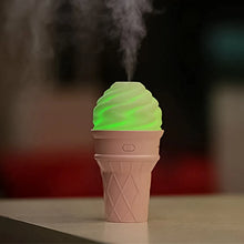 Ice Cream Cone Shape Air Freshener Humidifier (1Pc / Cream Color) - Justgrabit Inc.