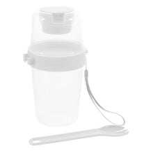 2 - Piece Salad Cup Lunch Container with Dressing Storage and Reusable Fork - justgrabit.in | Just Grab It
