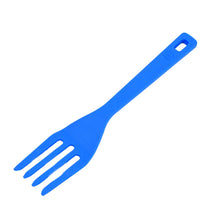 BENDABLE KIDS SILICONE HANDLE FORK | CHILDREN PLASTIC BABY FORK ( 1pc ) - justgrabit.in | Just Grab It
